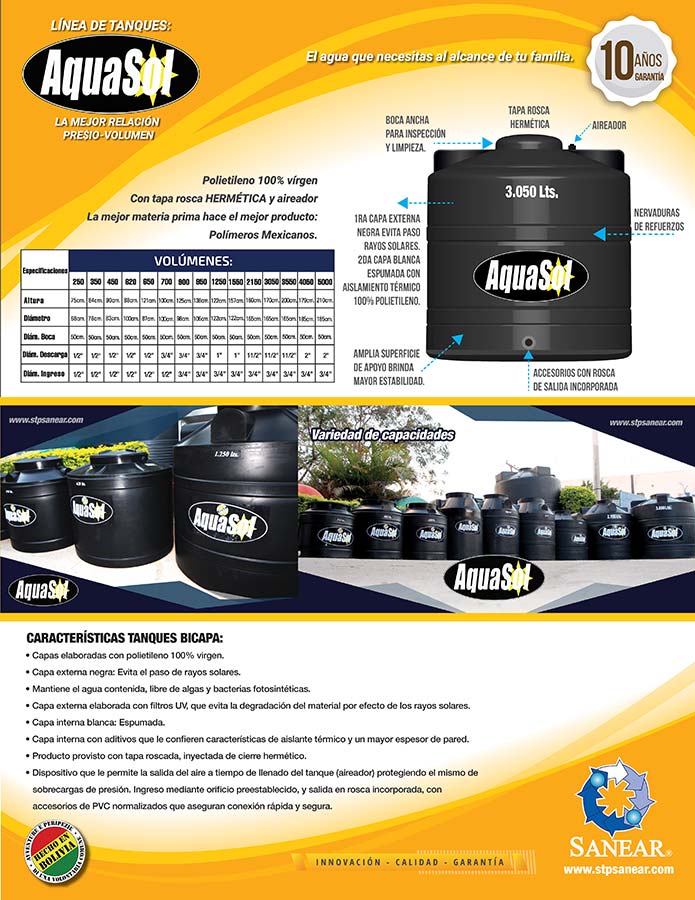 TANQUES AQUASOL